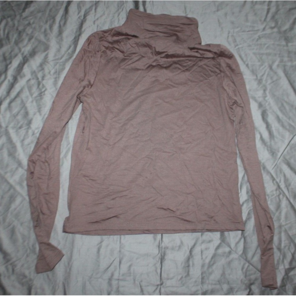 A New Day Brown Long Sleeve Turtle Neck  size M